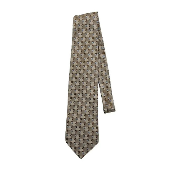 ERMENEGILDO ZEGNA Purple Striped Silk Tie Italy 60"-3,5" - Picture 3 of 7